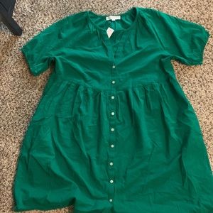 NWT Green Loft Dress